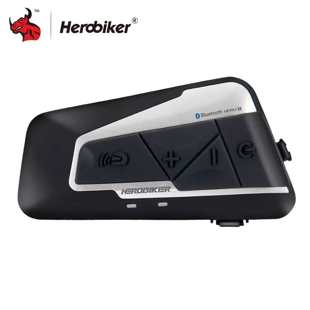 Preise HEROBIKER 1200M Bluetooth Intercom Motorrad Helm Sprech Headset Wasserdichte Drahtlose Bluetooth Moto Headset Sprech