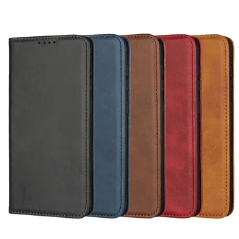 

Leather case For Samsung Galaxy A10 A30 A60 A70 Magnetic attraction protective case for Samsung A40 A50 A20
