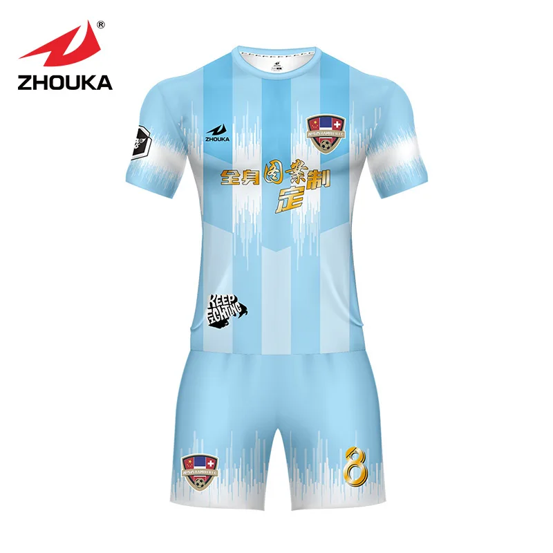 

2015-16 Cheap wholesale with your own design sublimation football tops