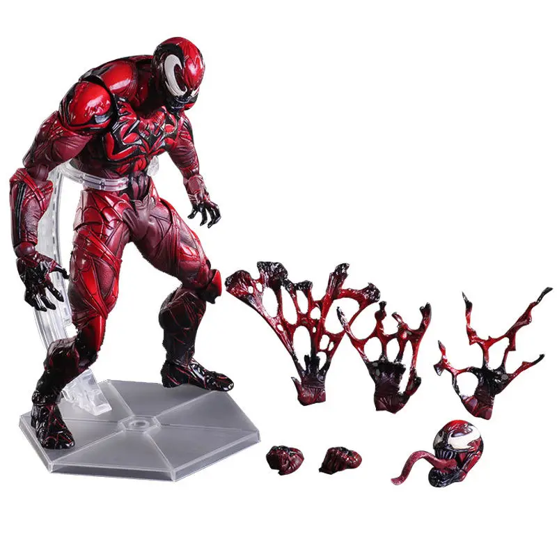 

23cm Spiderman Venom Figure Spider Man RED LIMITED Spiders Cartoon Movies Box-packed Action Anime Collection Toys Kids Gifts