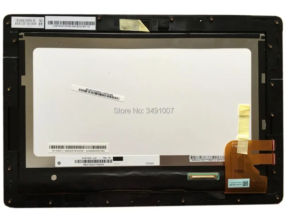 5158N FPC 1 LCD Touch Screen Digitizer Assembly with Frame For ASUS Pad