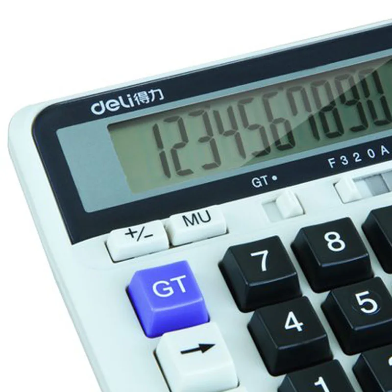 ديلي 1 قطعة 2135 المالية البنك مخصصة حاسبة الكمبيوتر لوحة المفاتيح سطح المكتب مكتب حاسبة الشمسية إمدادات الطاقة المزدوجة