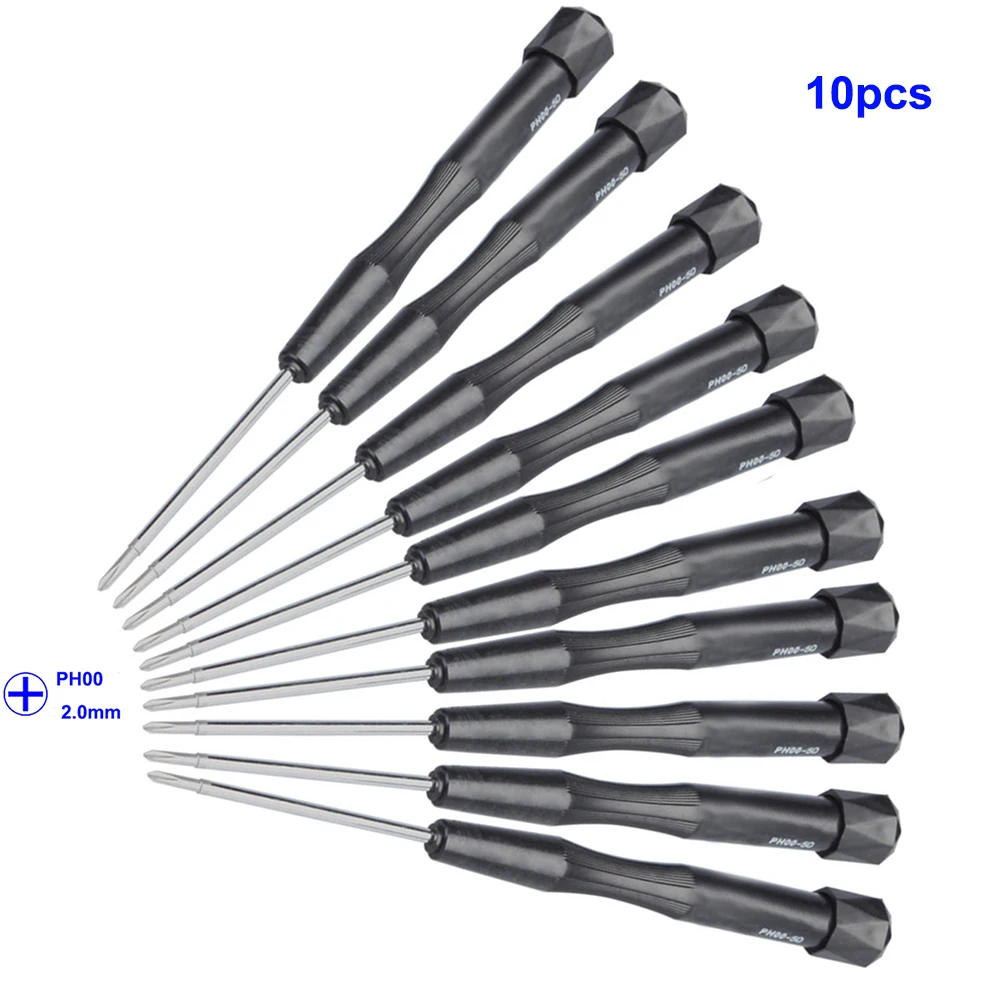 

10Pcs 2.0mm Phillips PH00 Precision Screwdriver for Macbook Pro Laptop
