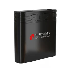 B8 Bluetooth аудио приемник Двойной Выход Bluetooth 4,1 адаптер Aux 3,5 мм для Динамик для наушников MP3