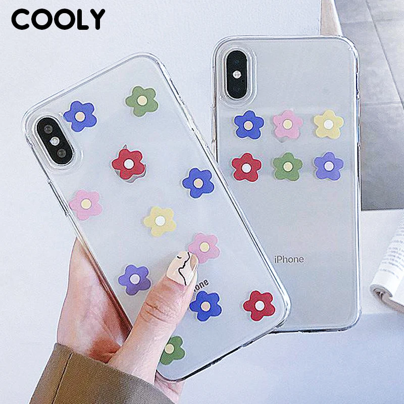 

COOLY Colorful Flower Case For Xiaomi Redmi 5A 5 Plus 6 Pro 6A 4A 3S Back Cover on Note 4 4X Note 7 Phone Coque TPU Silicon Capa