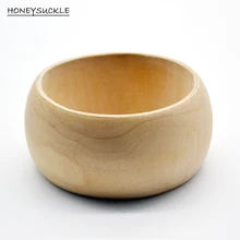 3pcs/lot wide deisgn punk style unfinished wood bangle wholesale for men and woman