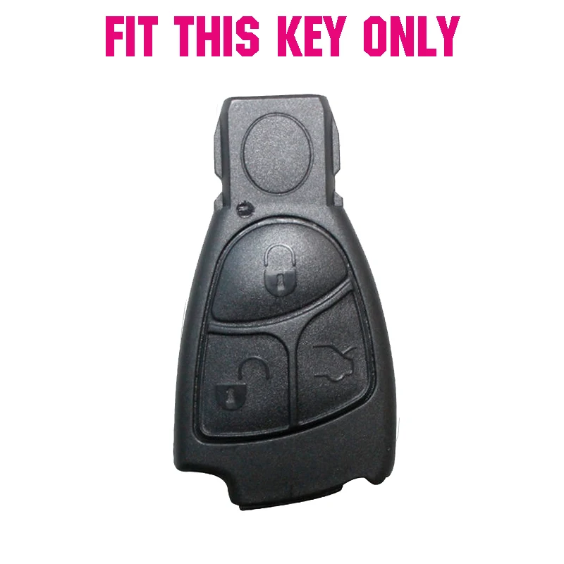 Силиконовый чехол для Mercedes CL55 CL600 CLK350 C230 CL500 CL65 S430 S500 S600 SL500 SLK55 CLK55|key case for car|car key