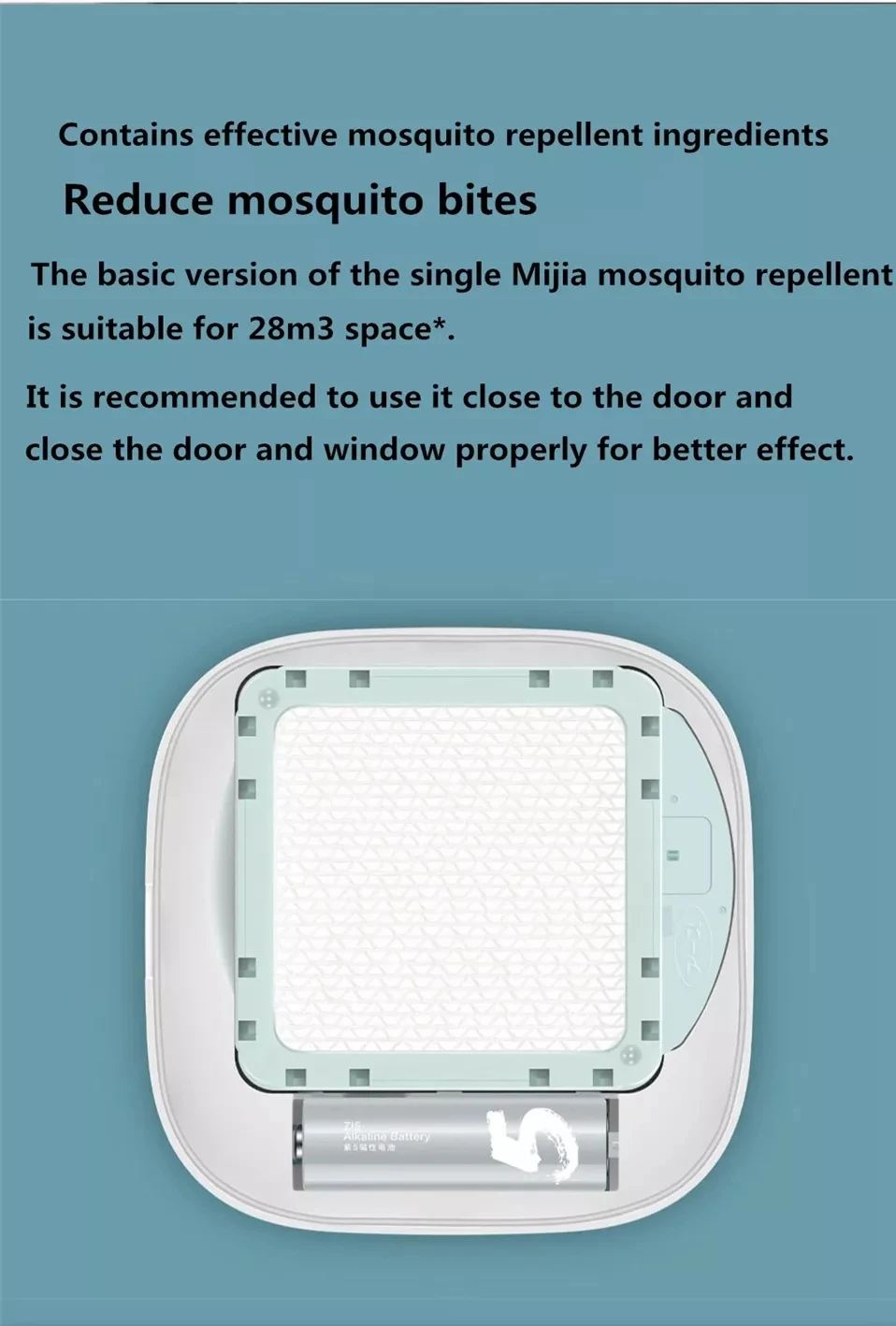 Новинка, Xiaomi Mijia, средство от комаров, средство от насекомых, мух, комаров, диспеллер с функцией синхронизации для внутреннего использования