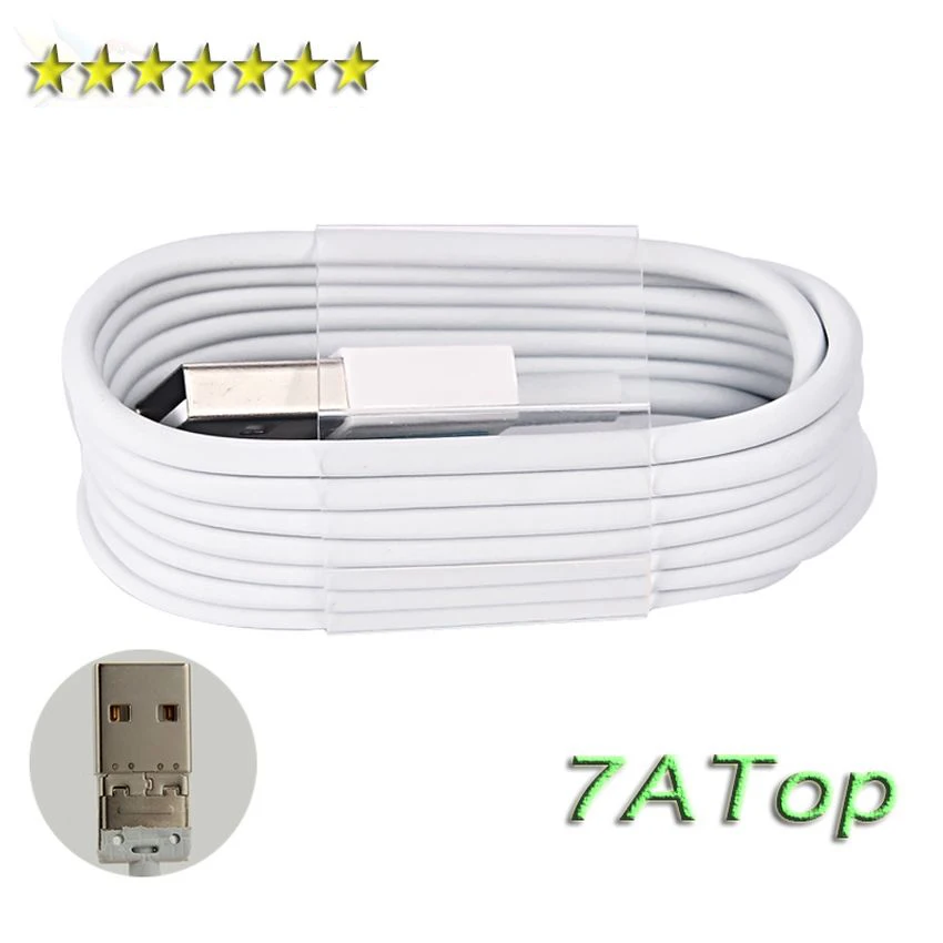 Топ USB кабель для iphone X 8 7 5 6 Plus металлическая головка более медные точные шнуры