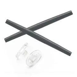PapaViva резиновая комплект Замена Серый Earsocks & Clear Носовые фиксирующие накладки для подлинного усов солнцезащитные очки кадров
