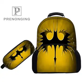 

Custom 17inch Parede-Batman Backpacks Pen Bags 3D Printing School Women Men Travel Bags Boys Girls Book Computers Bag#1031-01-5
