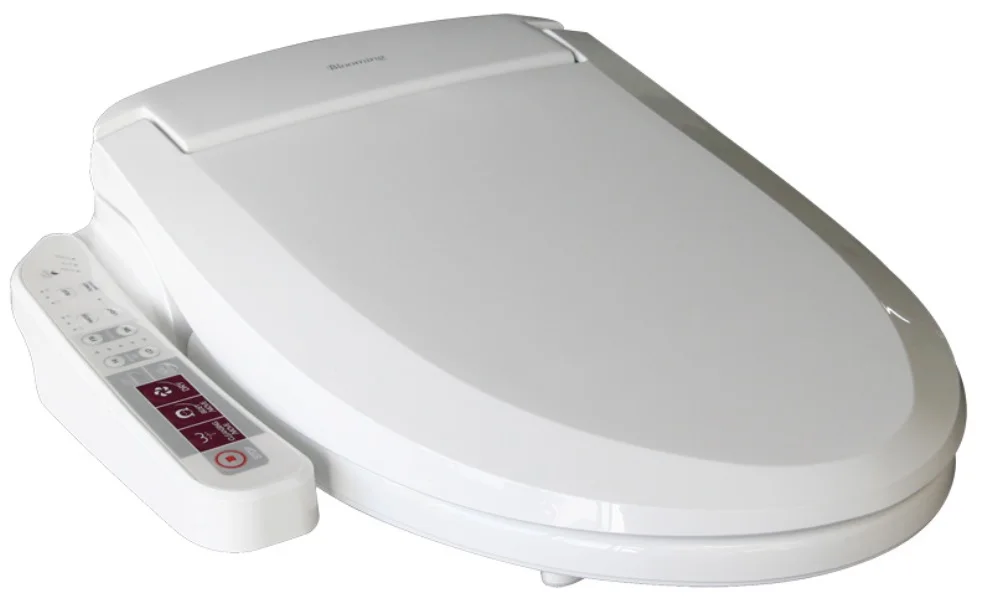 BLOOMING BIDET ELONGATED 1163 Side Panel Control Electronic Toilet Seat LED New