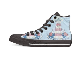 

Light my Way Casual High Top Canvas shoes sneakers For Drop shipping