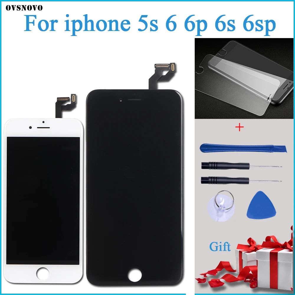 ЖК экран с дигитайзером для iPhone 6 6S Plus качественный 100% рабочий сенсорный AAA +
