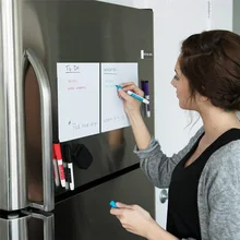 Aimant blanc magnétique pour réfrigérateur, taille A5, 1 pièce