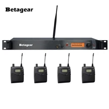 Betagear BT2000 в ухо мониторинга Системы 1 передатчик 4 Приемник Personal Monitor Системы Беспроводной вкладыши monitos dj pro audio