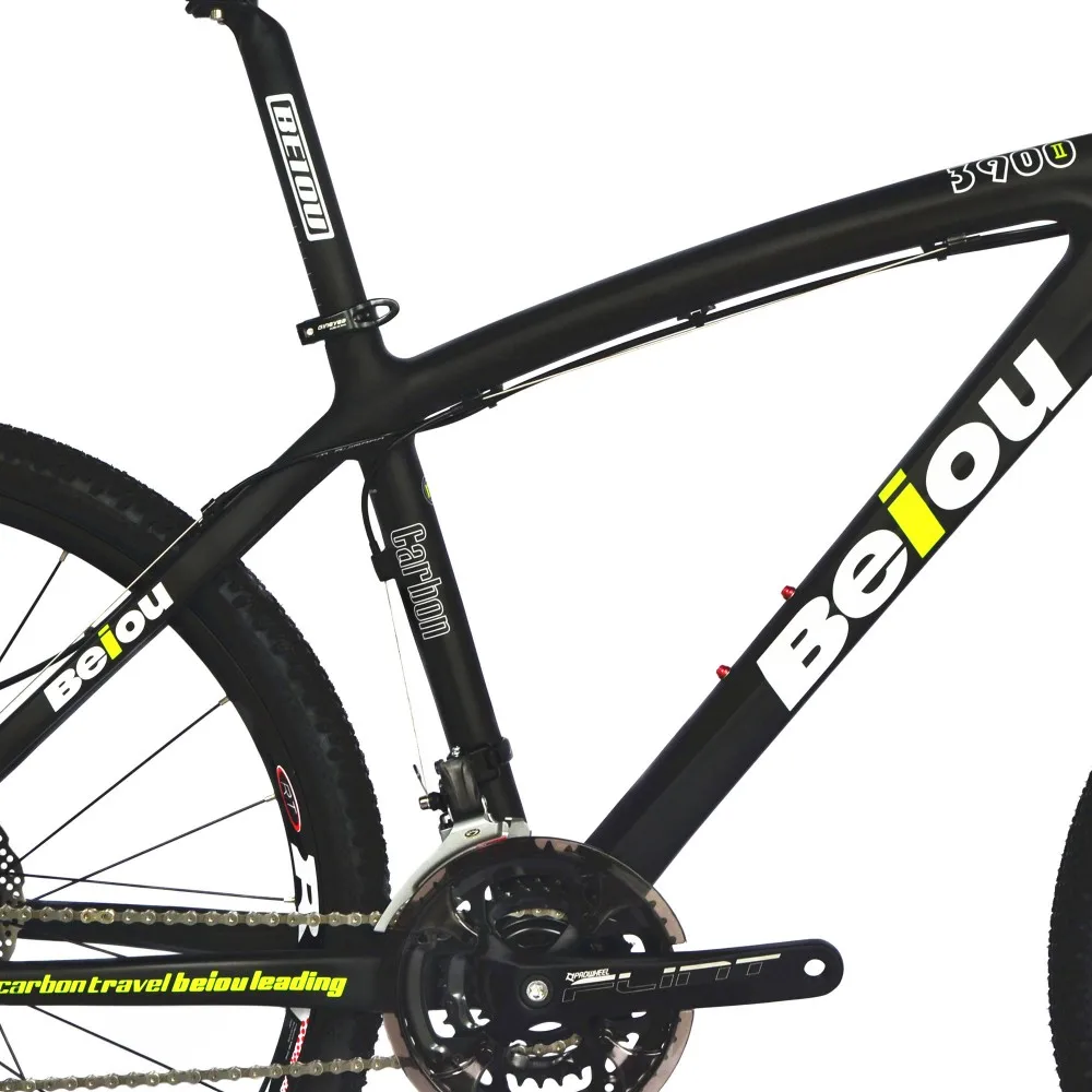 Top BEIOU Carbon XC Mountain Bike 26-Inch Complete Bicycle MTB 27 Speed  S H I M A N O  370 Toray T700 Fiber Glossy Colorful CB004 9
