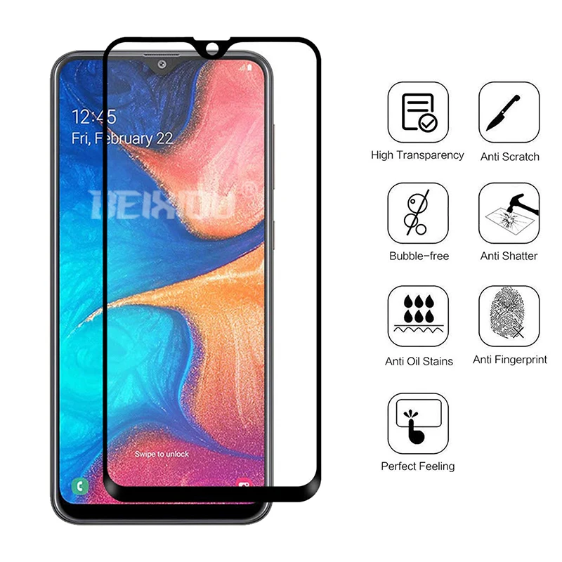 

Tempered Glass For Samsung Galaxy A40 Screen Protector 9H Full Cover Tempered Glass For Samsung Galaxy A40 Protective Glass Film