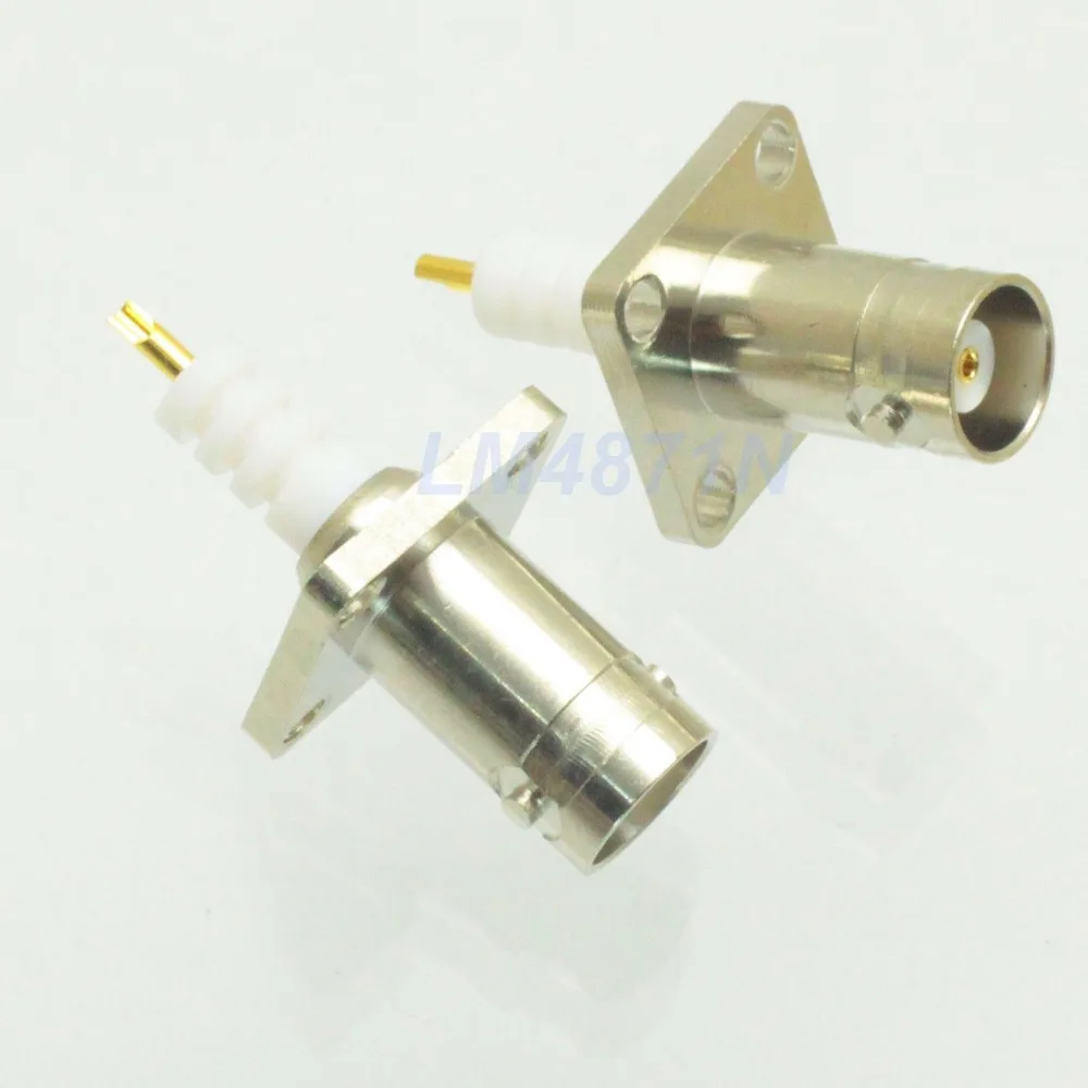 1pce BNC female jack flange solder RF connector MHV 3000V high voltage