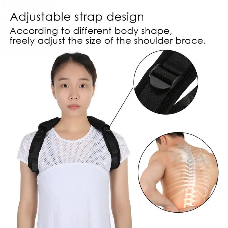 Ортопедический пояс для ключицы позвоночника регулируемая опора верхней части