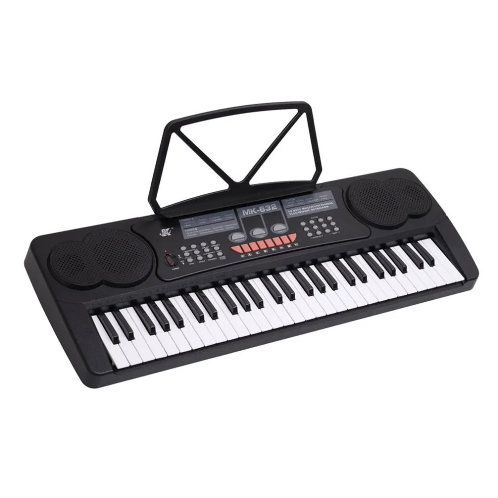 

Top Quality 54 Keys Multifunctional Electronic Keyboard 16 Timbres 8 Rhythms 8 Demo Songs Electric Organ Easy To Learn