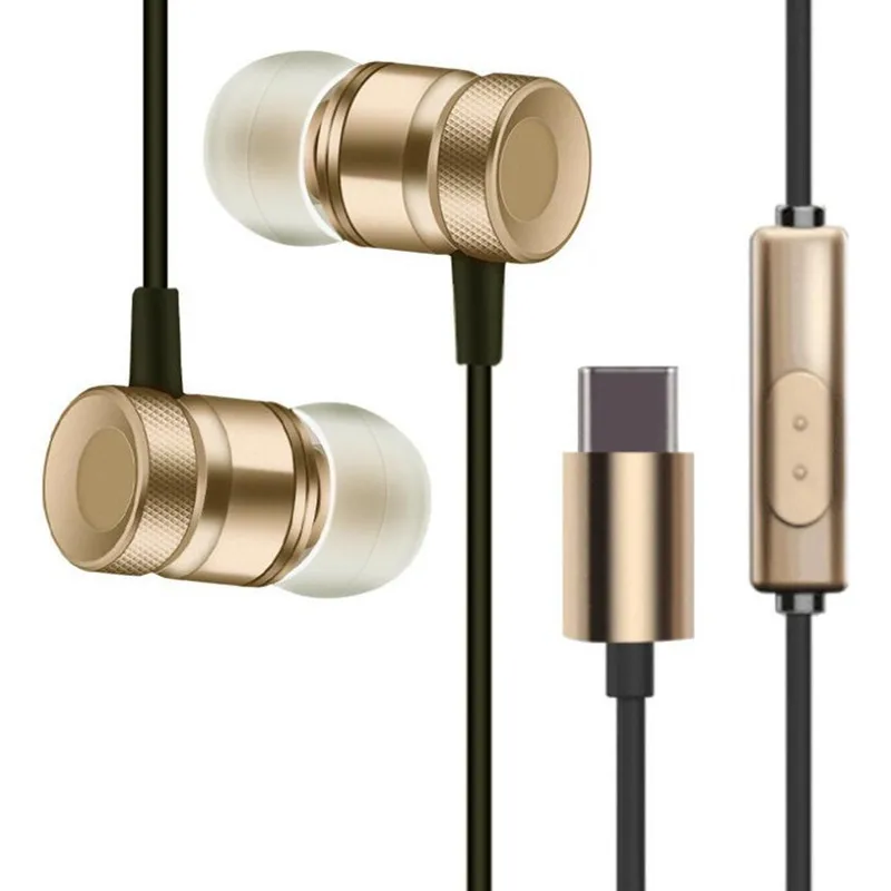 GutsyMan usb type C наушники вкладыши стерео цифровые Проводные спортивный