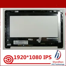 13.3” LCD screen with touch+frame For Acer CB5-312T N16Q10 FHD REPLACEMENT TOUCH SCREEN ASSEMBLY IPS matrix NV133FHM-N42