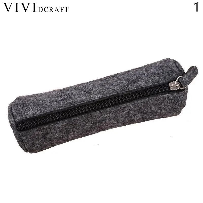 Vividcraft офисные школьные принадлежности шерстяной войлочный футляр сумка много