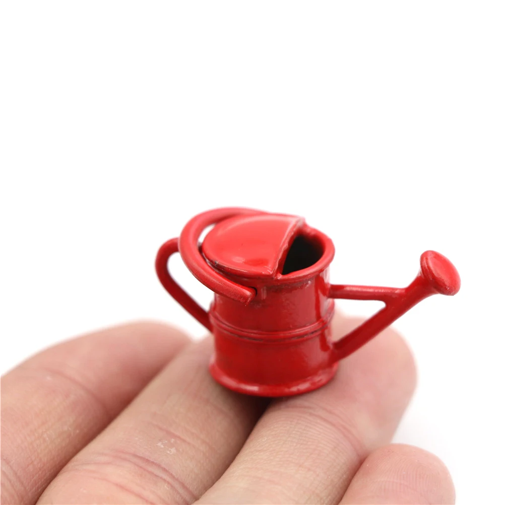 1:12 Scale Metal Watering Can Doll House Miniature Garden Accessory+LDUK