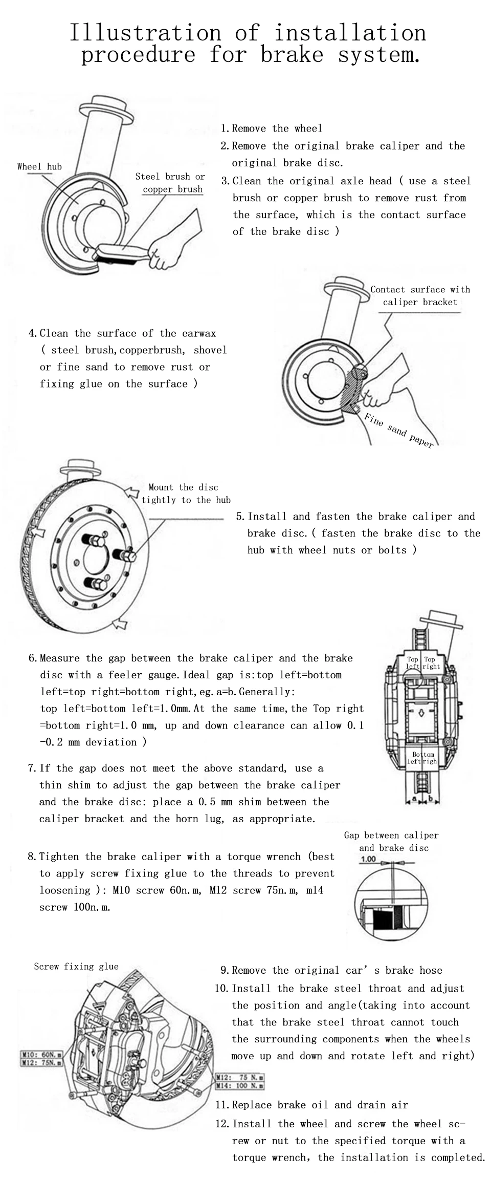Стиль авто тормоз Системы части 18 обод модификации тормозной ротор для BMW E46