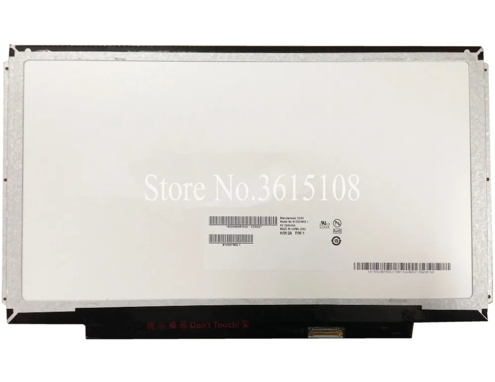 B133XTN02.1 B133XTN02 светодиодный ЖК-экран EDP 30 контактный разъем для ноутбука дисплей HD