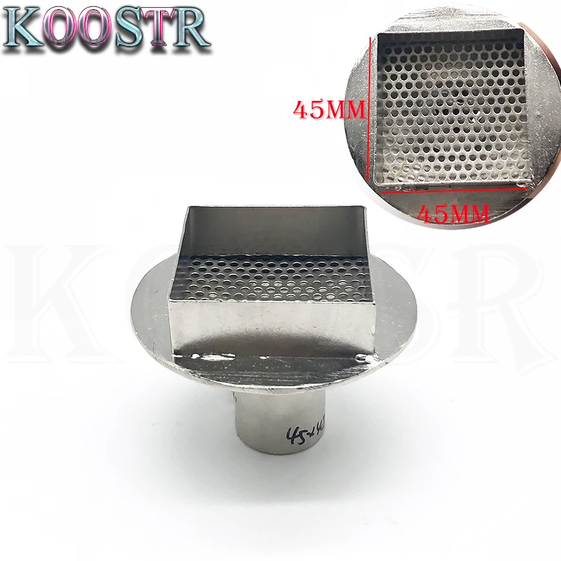 

45mm*45mm BGA nozzle BGA Soldering Station Rework Stations Hot Air Gun for 850 850B 850b 852D 850D 850DB 860D 8858