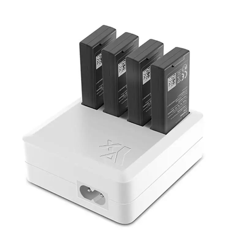 

TELLO Charger 4in1 Multi Battery Charging Hub for DJI 1100mAh Drone Intelligent Flight Battery Quick Charging US/EU Plug