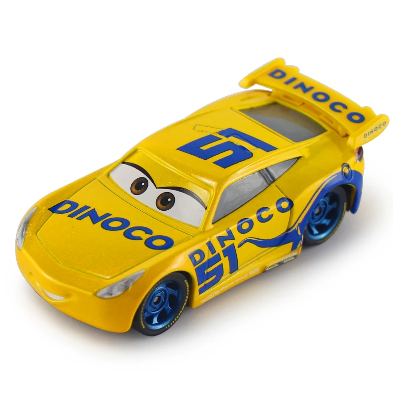 Disney Pixar Cars 3 Новинка Молния Маккуин Джексон шторм Круз Рамирез матер 1:55 литая под давлением модель автомобиля из металлического сплава детская Рождественская игрушка