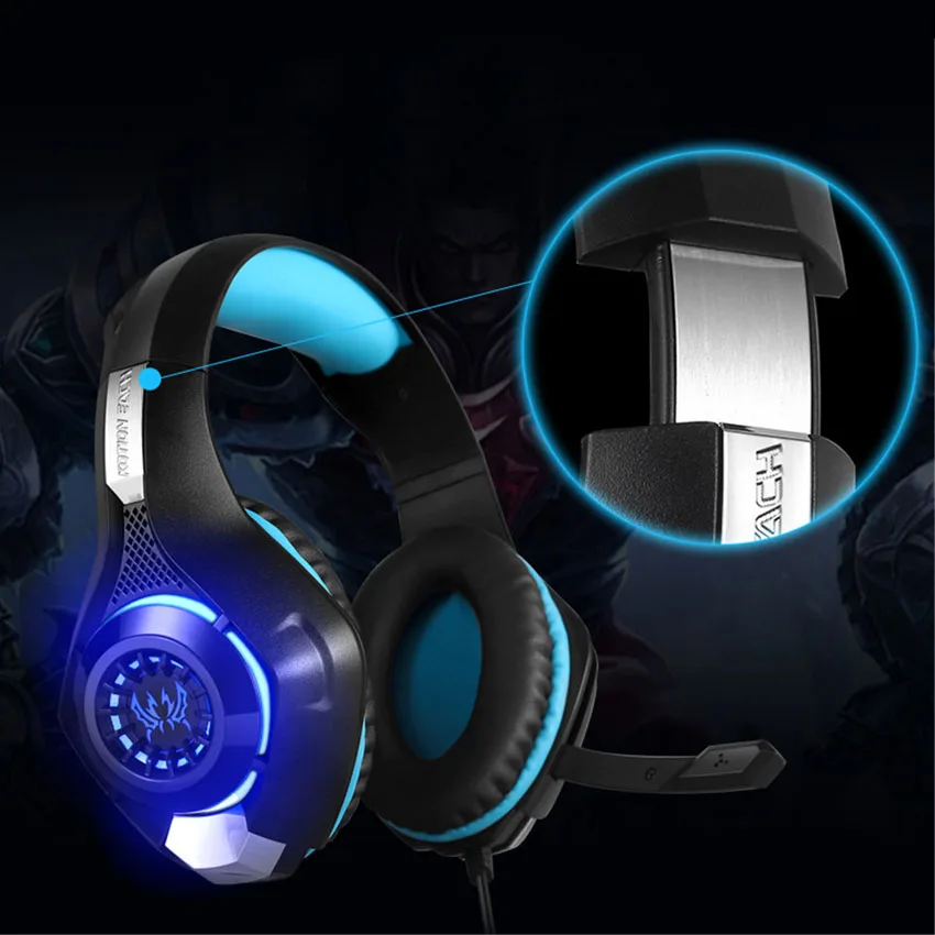 Игровая гарнитура KOTION EACH GS400 игровой шлем для PS4 планшета ноутбука стерео