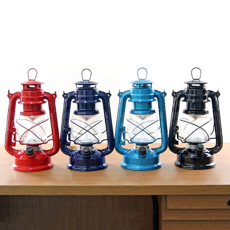 Creative LED Retro Kerosene Lamp Portable Outdoor Camping Night Light