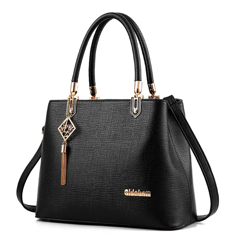 

Ainwoey Women Bag Vintage Casual Tote Fashion Women Messenger Bags Shoulder Top-Handle Handbag Purse Wallet Leather 2018 New