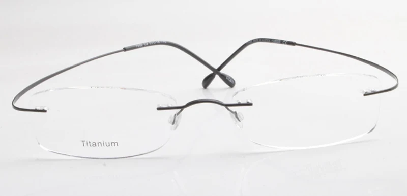 Handoer бесконтактная оптическая рамка очки Рамка для мужчин и женщин очки Оптическая рецептурная рамка гибкие титановые ножки