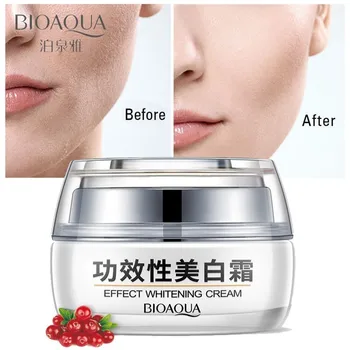 

BIOAOUA Whitening Face Cream For Skin Care Whitening Freckle Removing Dark Spot Moisturizing Anti-Aging Anti-wrinkle 50g