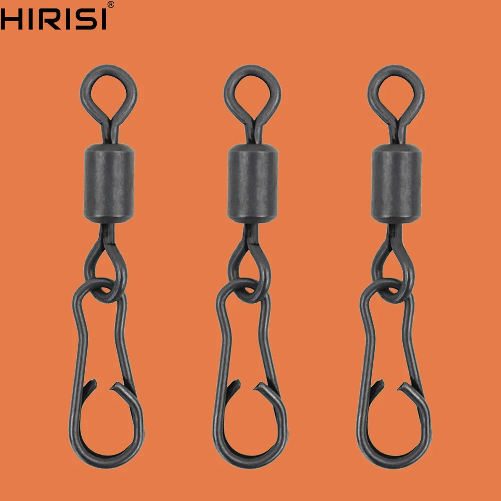 Fishing swivels interlock snap fishing swivel with snap clips fishing