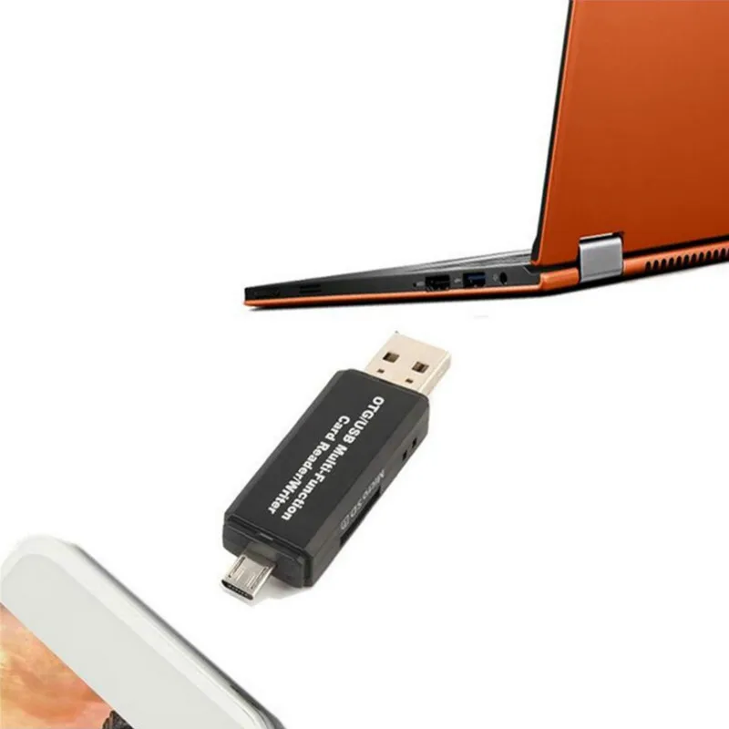 Адаптер Micro USB OTG к USB 2,0 SD Card Reader для Android телефон планшетный ПК США