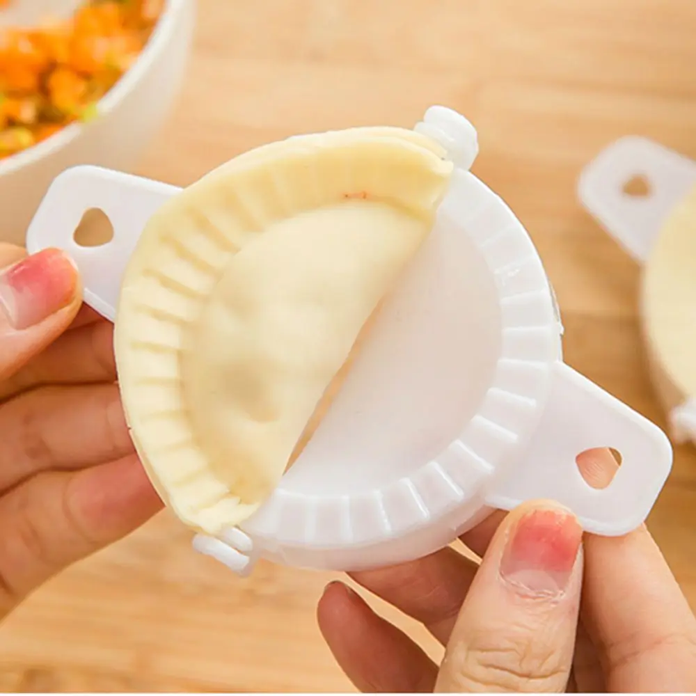 

2Pcs DIY Dumpling Mould Dough Press Dumplings Tool Jiaozi Maker Device Dumpling Machine Maker Equipment Kitchen Accessories