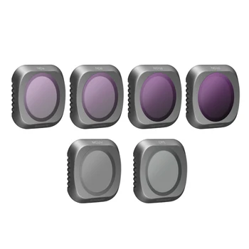 

Multi-coated 6 Pieces Filter Kit for DJI Mavic 2 Pro Drone Includes: MCUV, CPL, ND4, ND8,ND16,ND32