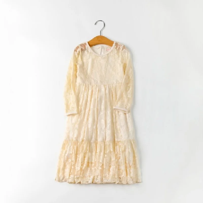 lace girl dress