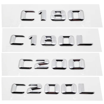 

C180 C180L C200 C200L Trunk Rear Logo Badge Emblem Sticker for Mercedes Benz C Class 190E W201 W202 W203 W204 W205