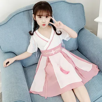 

Girls summer dresses,Chinese antiquity Tang Dress Girls Fashion Chinese Style Dresses