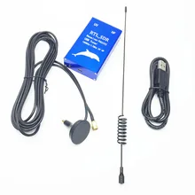 100KHz-1.7GHz Full Band Software Radio RTL-SDR Receiver RTL2832U+R820T2 Aeronautical Band TV Receivers