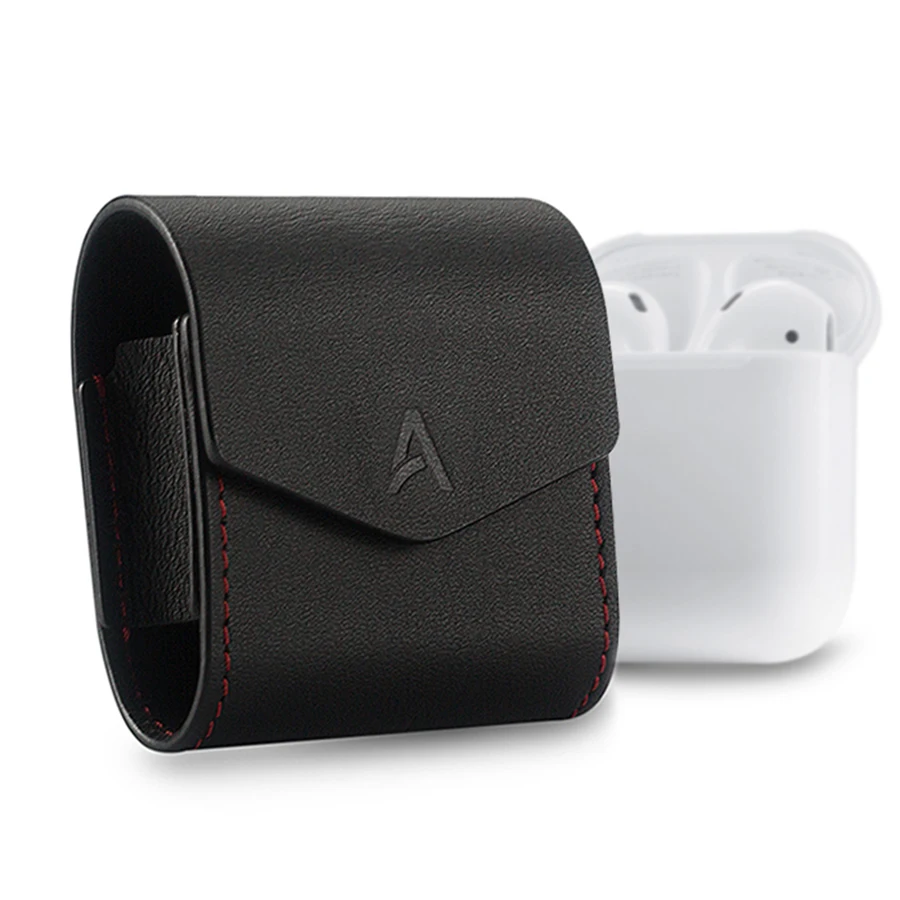 Buy Genuine Leather Headset Bag Cover for Apple