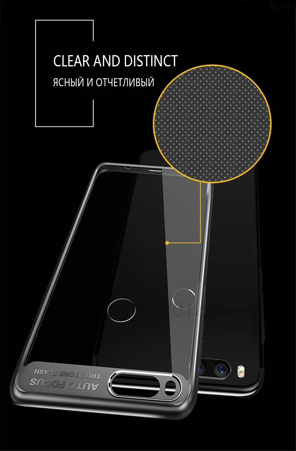 Transparent Protective Cover Cases For Xiaomi A1 MI 5X Full TPU&Acrylic Transparent Back Case For Xiaomi 5X mia1 mi5x Shell Capa10