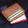 LANSPACE leather men's card holder brand wallet card holder handmade card id holders ► Photo 1/5